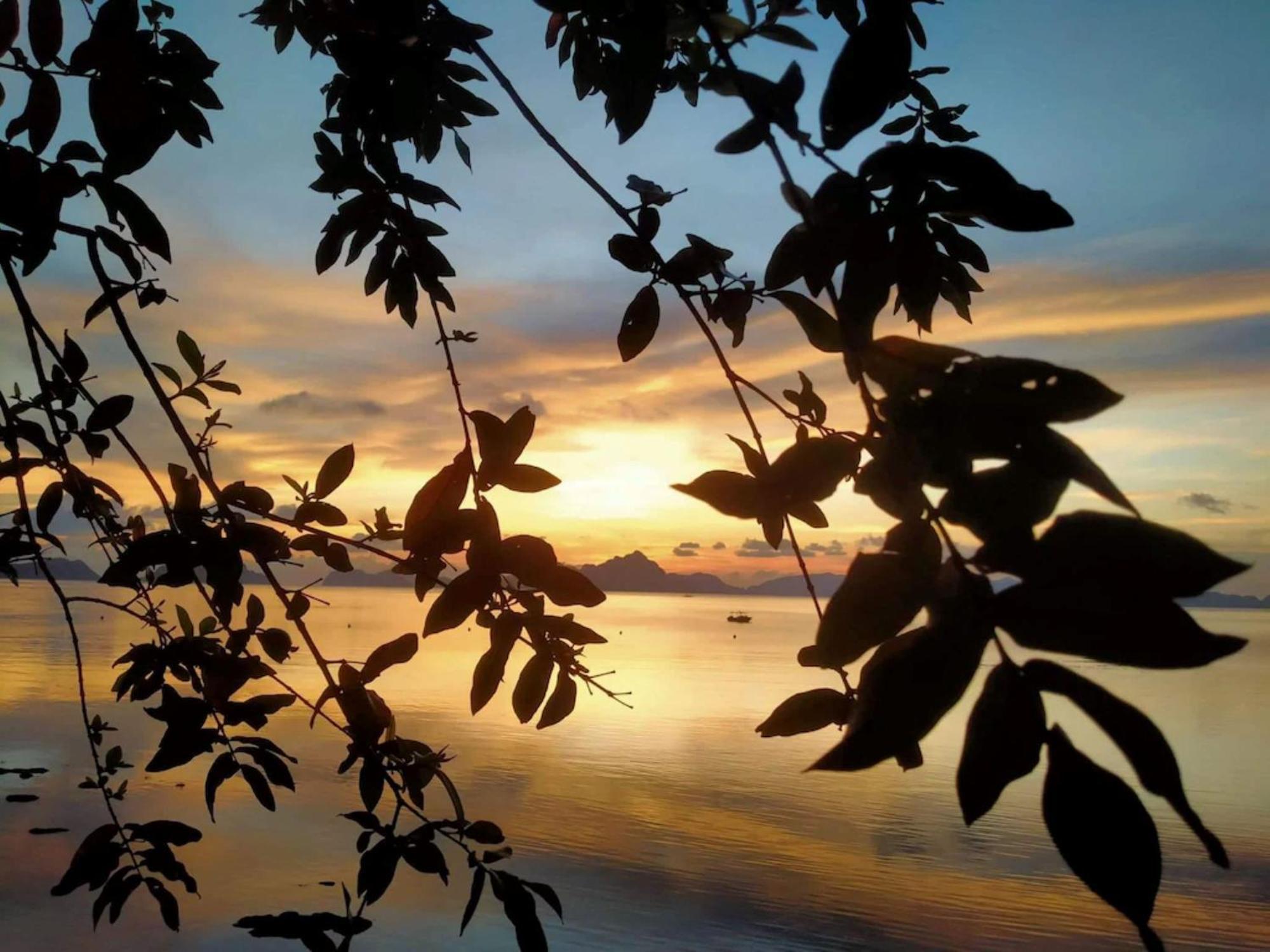 Hut Sunset View Hotel El Nido Bagian luar foto